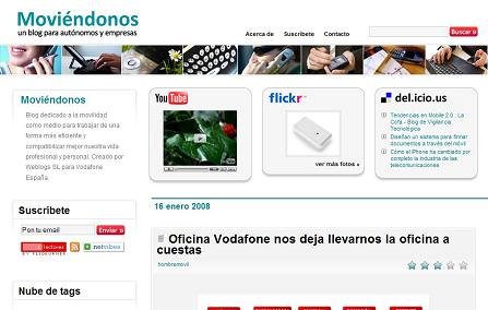 Moviéndonos, un blog dirigido a autónomos y empresas