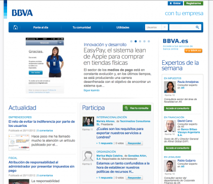 BBVA con tu empresa
