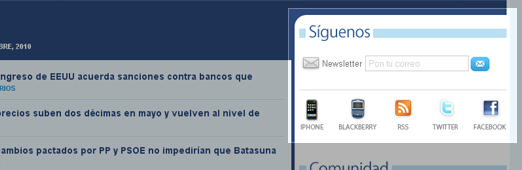 Suscripción en Actibva