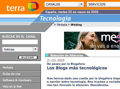 blogs más tecnológicos en Terra